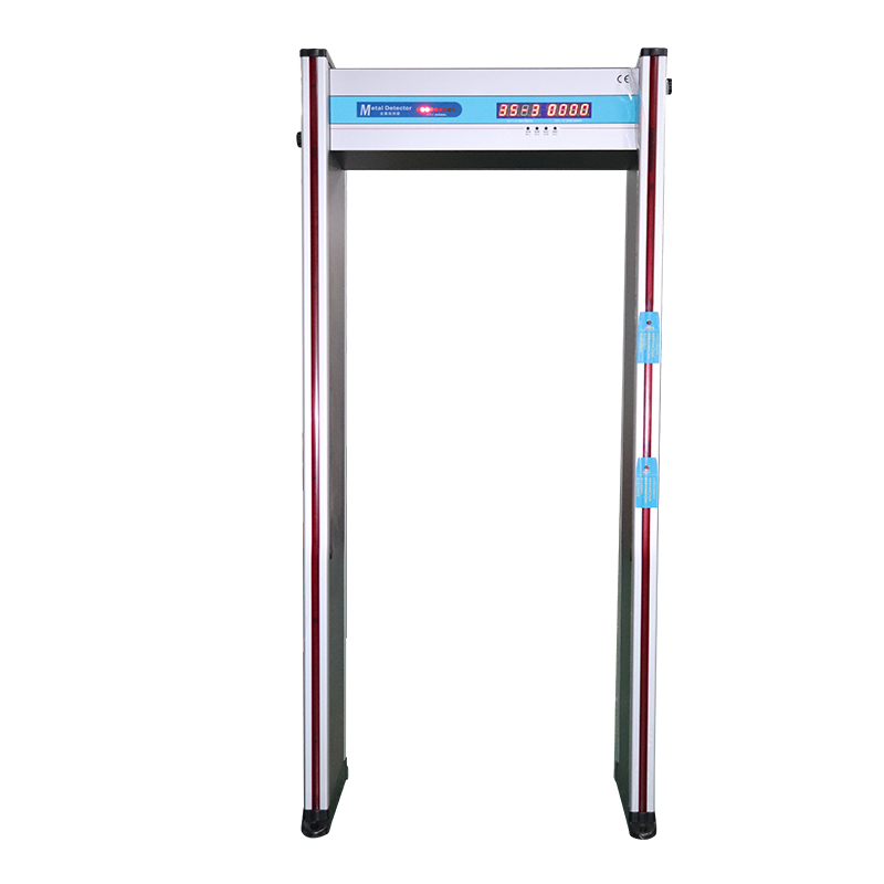 人體測溫安檢門熱體感應紅外線測溫門醫院學校小區安檢門工廠現貨